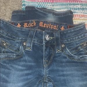Rock Revival size 23 Wide Leg Jeans